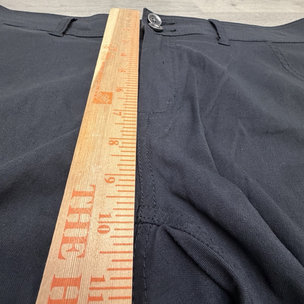 PrAna Halle II Pants Womens 14 Moonrock Roll Up Hiking Convertible Travel Hiking - Picture 9 of 14